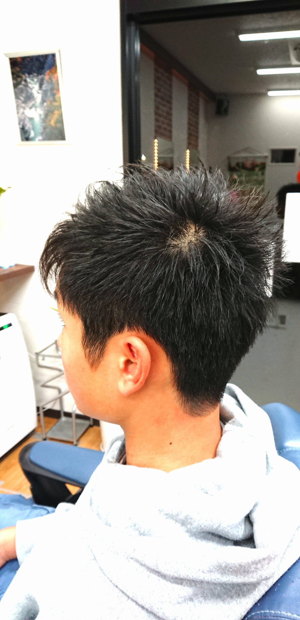 中学生カット ソフモヒベース Hair Salon Sevilla セビリア 大阪府光風台の理容室